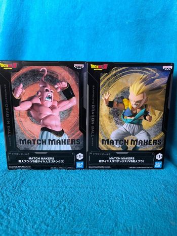Figurines Dragon Ball Z - Duo Match Makers : Majin Buu VS Gotenks SSJ3 - Officielle Import Japon