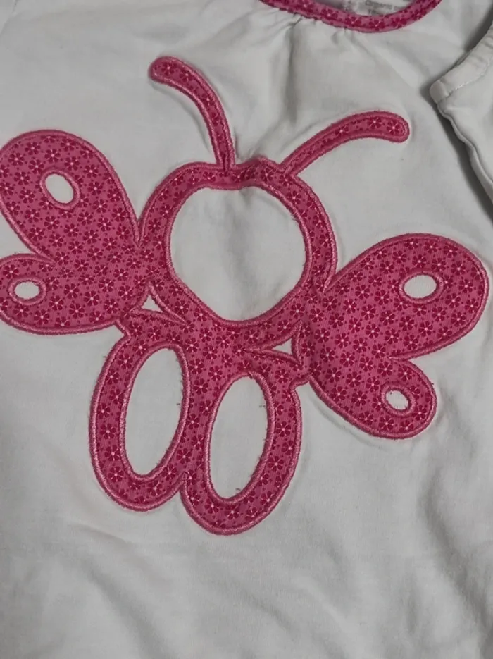 T-shirt Manche Longue - 18 Mois - Fille - photo numéro 2