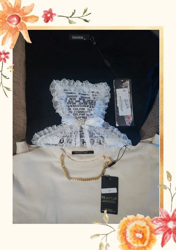 Lot de 2 pulls neufs avec étiquettes🧸