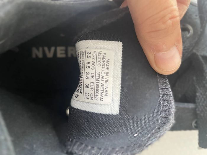 Baskets montantes Converse noires – Taille 36 - photo numéro 6