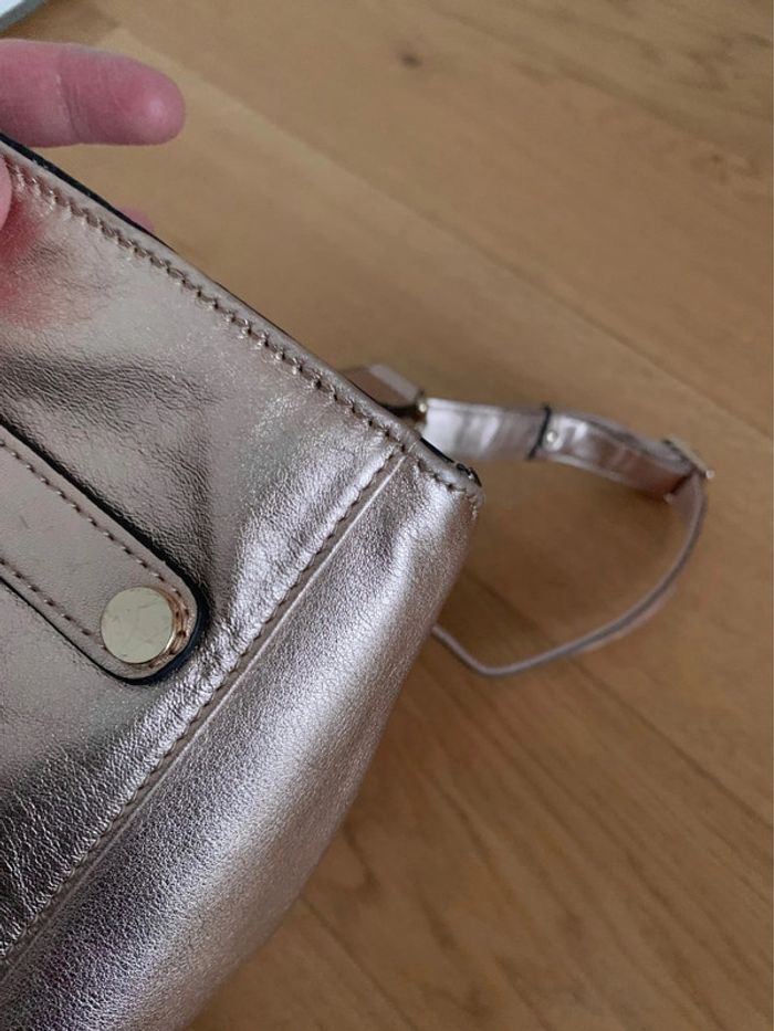 Sac Pourchet cuir métallisé - photo numéro 12