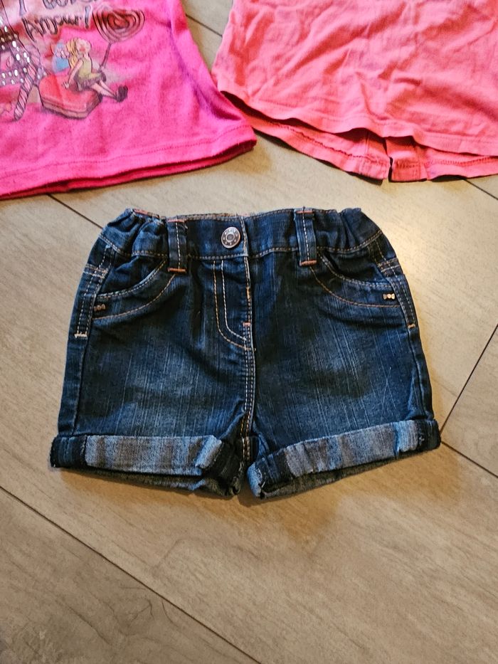 Lot 2 tshirt manche court et 1 short - photo numéro 4