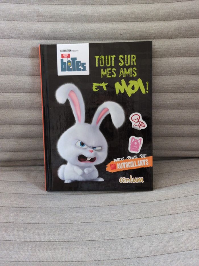 Livre activité enfant Comme des bêtes