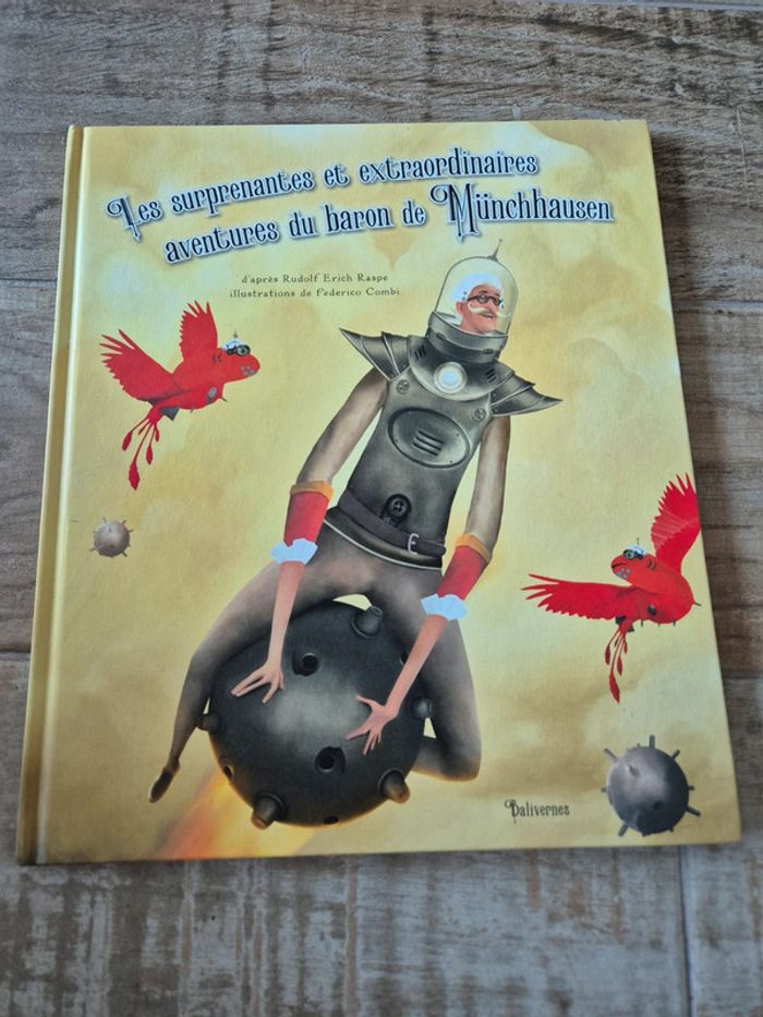 Livre les surprenantes et extraordinaires aventures du Baron de Munchhausen