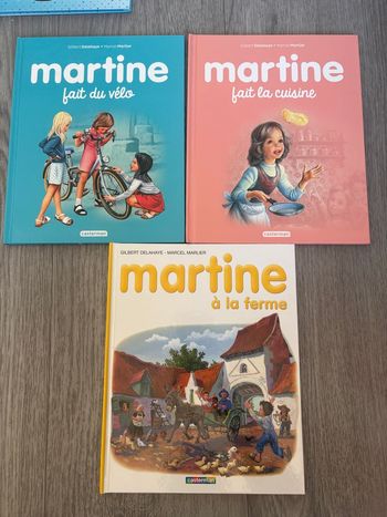 Livres Martine fait du vélo / fait la cuisine / a la ferme