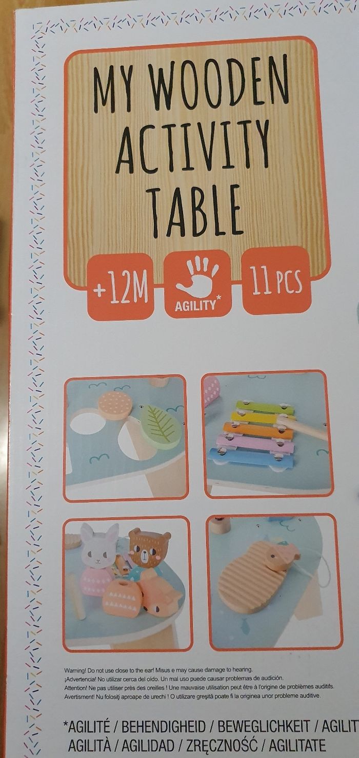 Lot table d'activités + maison des formes neufs - photo numéro 7