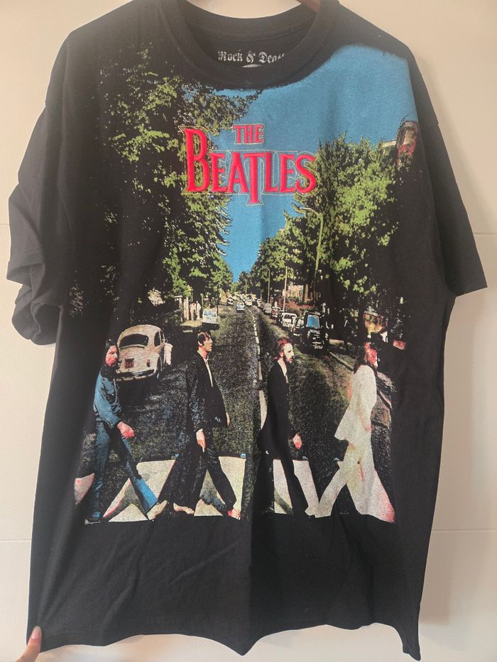 T-shirt rétro The Beatles rock vintage XL