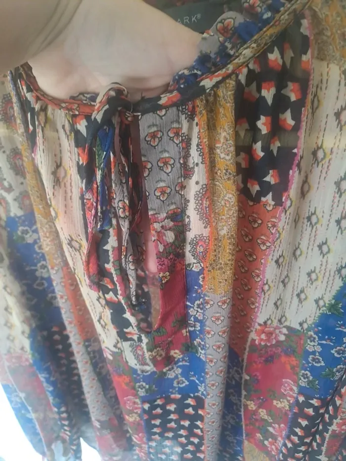 Blouse multicolore transparente Primark Taille 40 - photo numéro 6