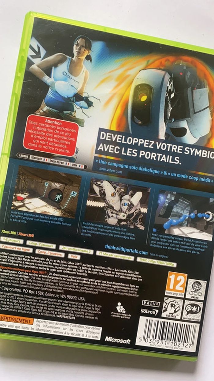 portal 2 xbox 360 - photo numéro 4