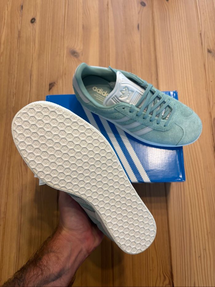 Adidas Gazelle vert Off White Taille 39 1/3 - photo numéro 6