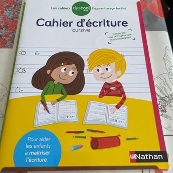 Cahier d’écriture