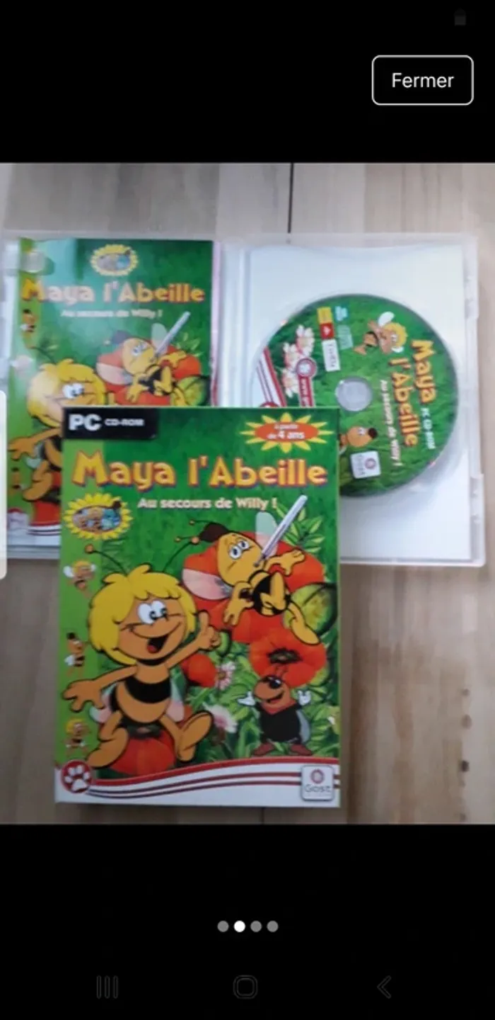 Jeux PC CD-rom Maya l'abeille - photo numéro 3