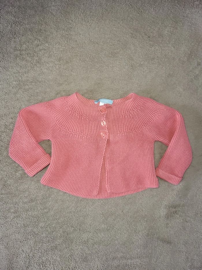 Gilet fille 3 mois Obaibi