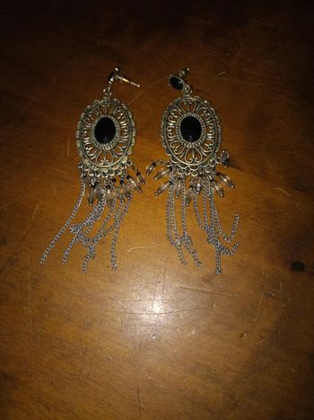 Boucle d'oreille gothique