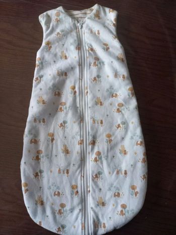 Turbulette/Gigoteuse mi-saison 0-6mois réversible