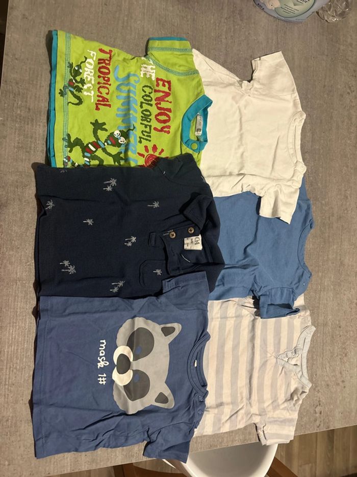 Lot t shirt 3 mois