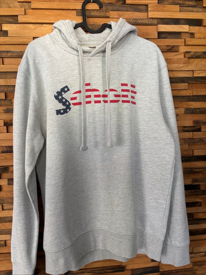 Pull gris clair Le Coq Sportif