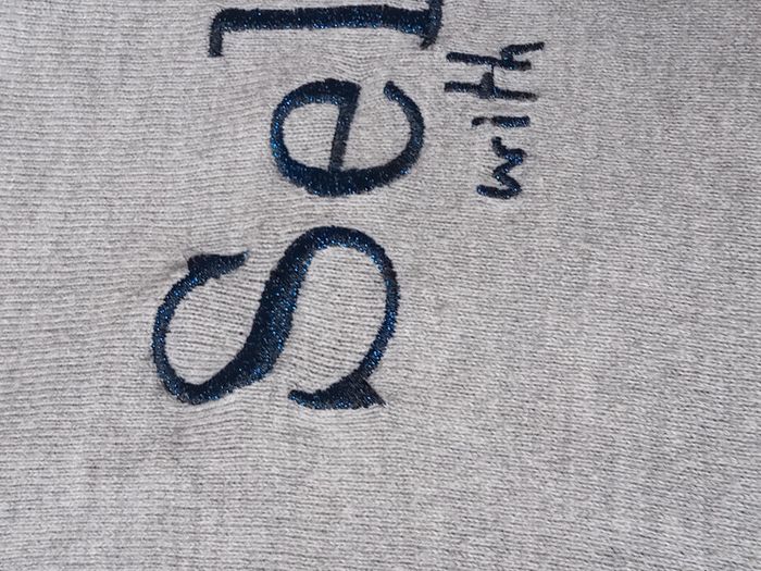 Pull manches courtes selfie gris fille 10 ans TAO - photo numéro 7