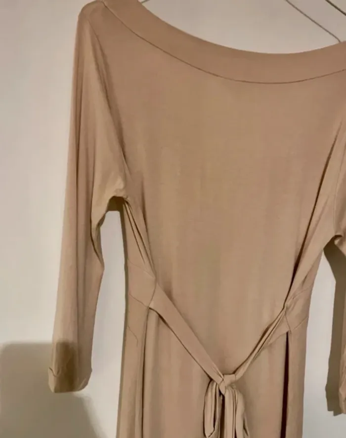 Robe beige fluide Camaïeu – Taille M - photo numéro 3