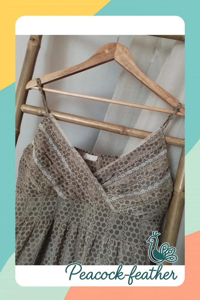 Débardeur jacqueline Riu beige 44/46 - photo numéro 9
