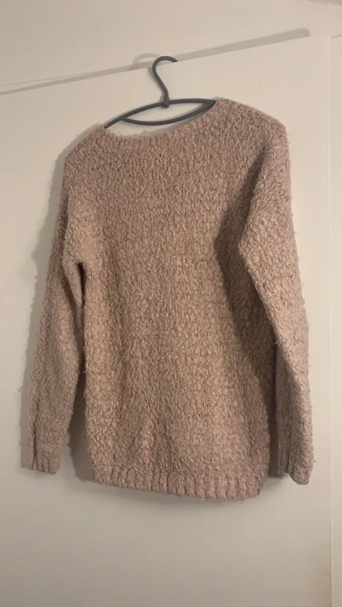 Pull vieux rose - photo numéro 3