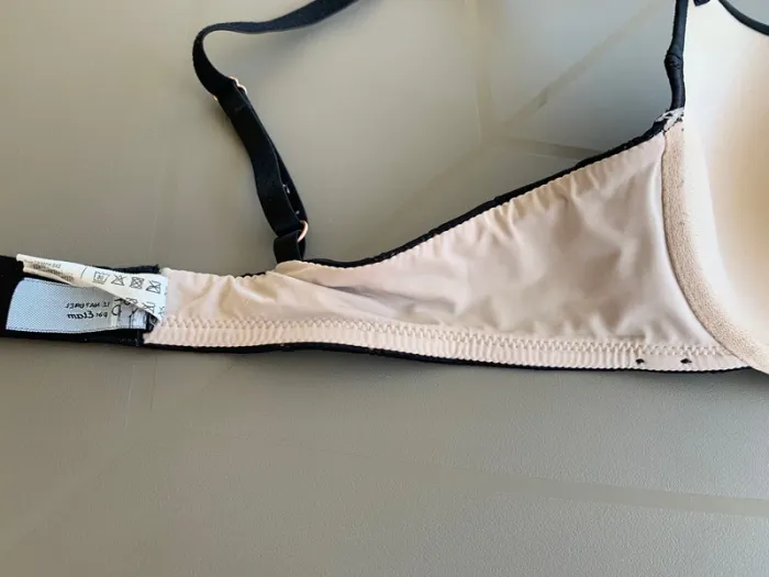 Soutien-gorge Etam n5 noir et beige 90C - photo numéro 7