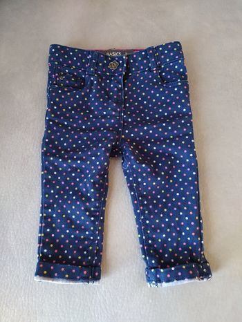 Jeans à pois 3 mois