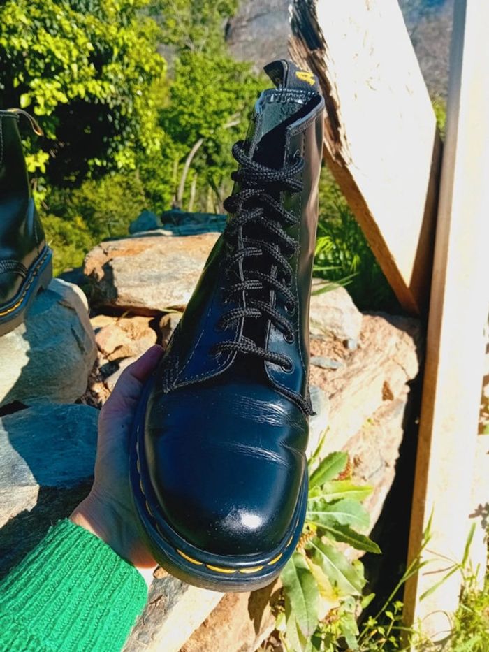 Dr. Martens noir made in England 🇬🇧 uk7 40 - photo numéro 3