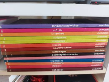 Lot livres cuisines