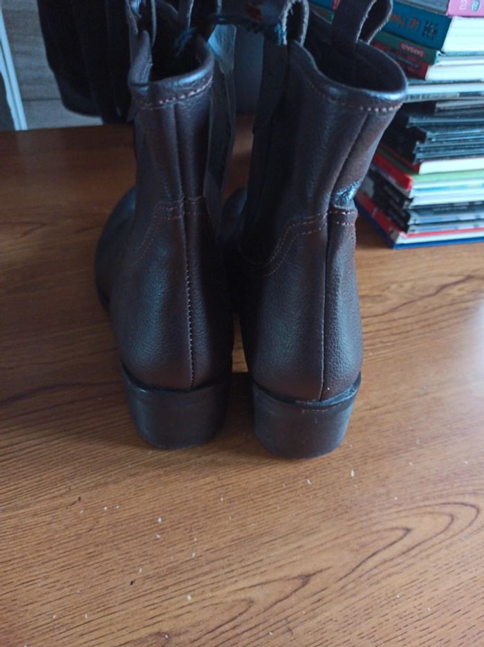 Bottines neuves taille 37 la Halle - photo numéro 2