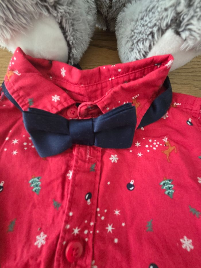 Ensemble garçon complet noël 9 mois dont kiabi - photo numéro 6