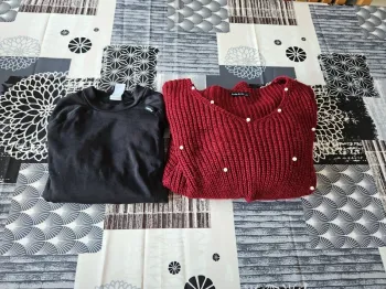 Lot pull femme