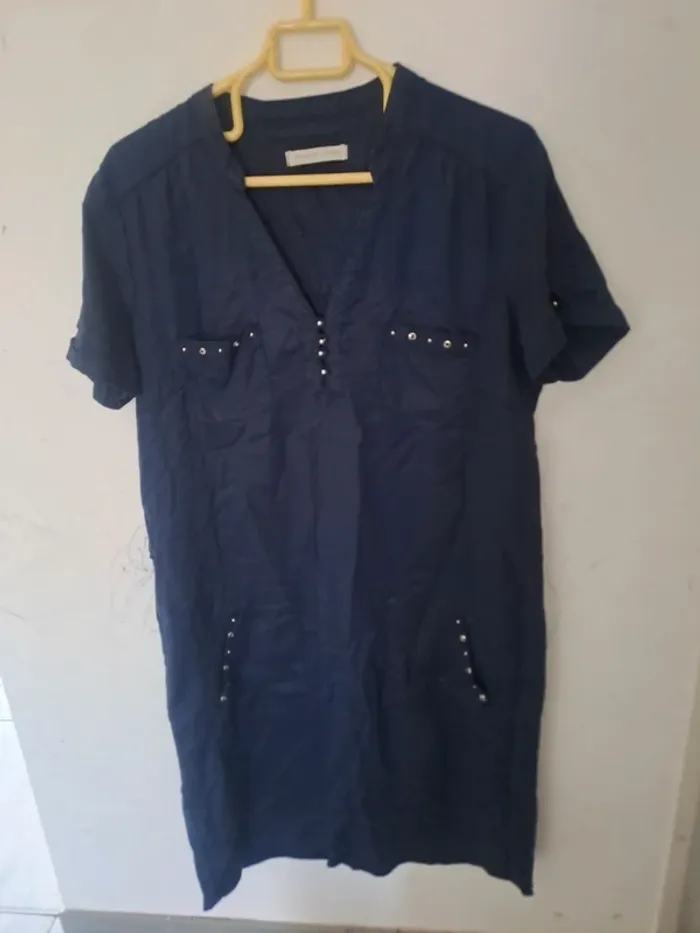 Robe bleu marine Armand Thierry - photo numéro 2