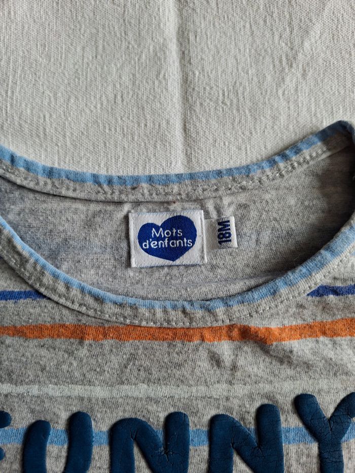 Tee-shirt bébé 18 mois - photo numéro 2