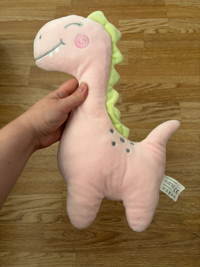 Peluche dino fille - photo numéro 2