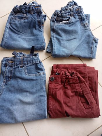 Lot de 4 jeans 13-14 ans garçon