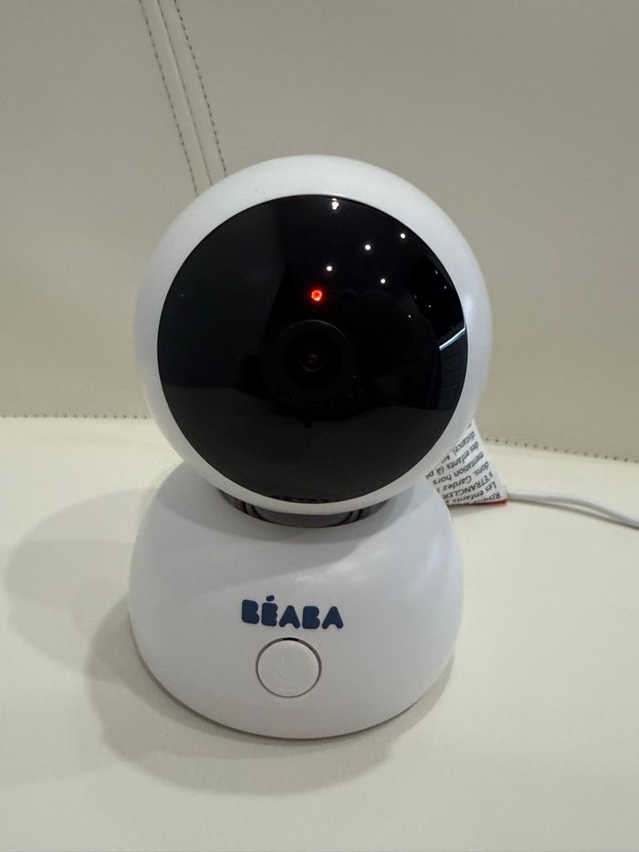 BÉABA Babyphone écoute-bébé Vidéo Zen Premium. Neuf avec protection sur l’écran. - photo numéro 3