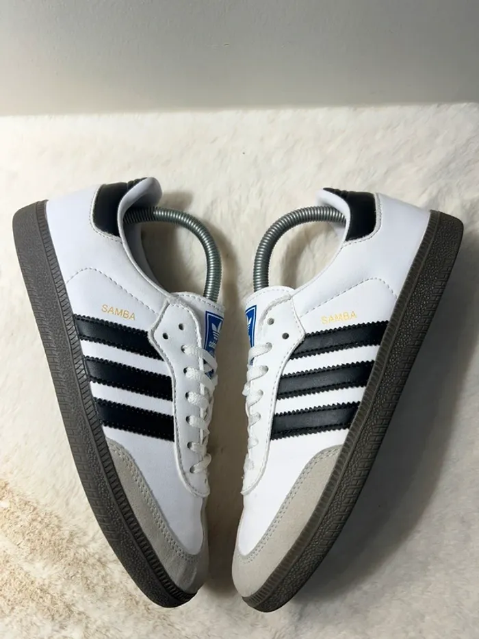 Adidas Samba OG / Blanc - Noir - taille 39 - photo numéro 5