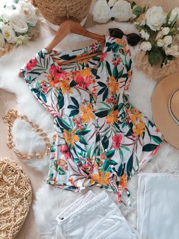 Jolie haut Promod taille s