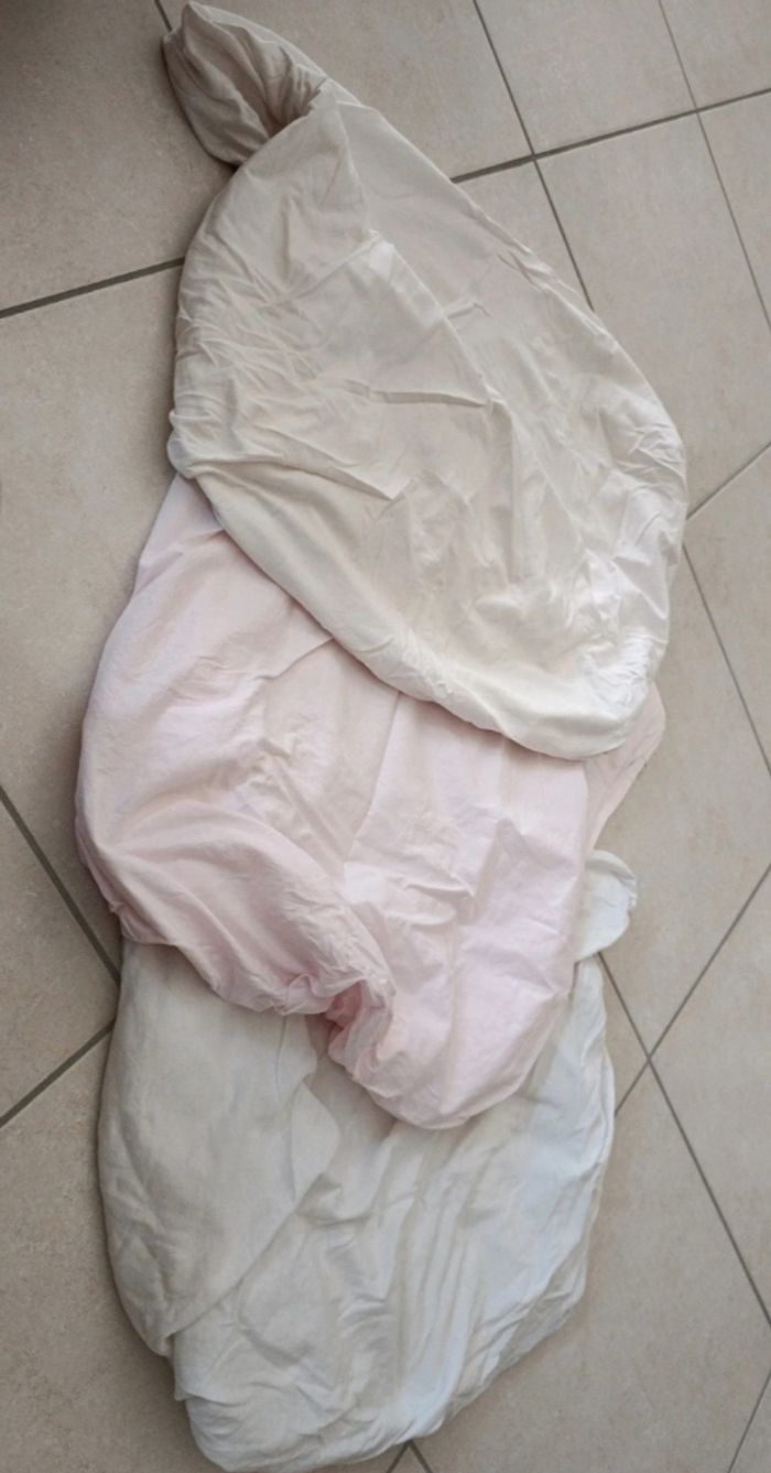 Lot draps lit bébé