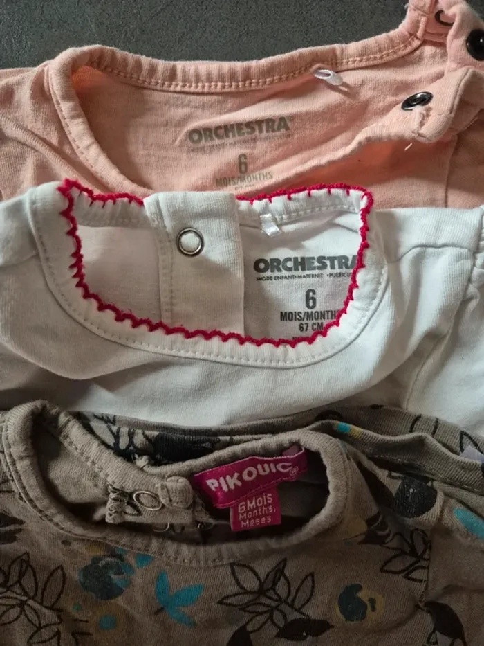 T-shirts ML,  Fille 6 mois - photo numéro 11