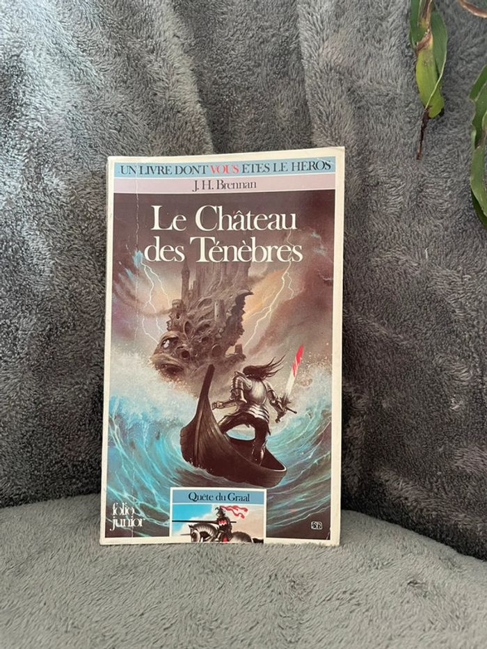 Livre dont vous êtes le héros le château des ténèbres
