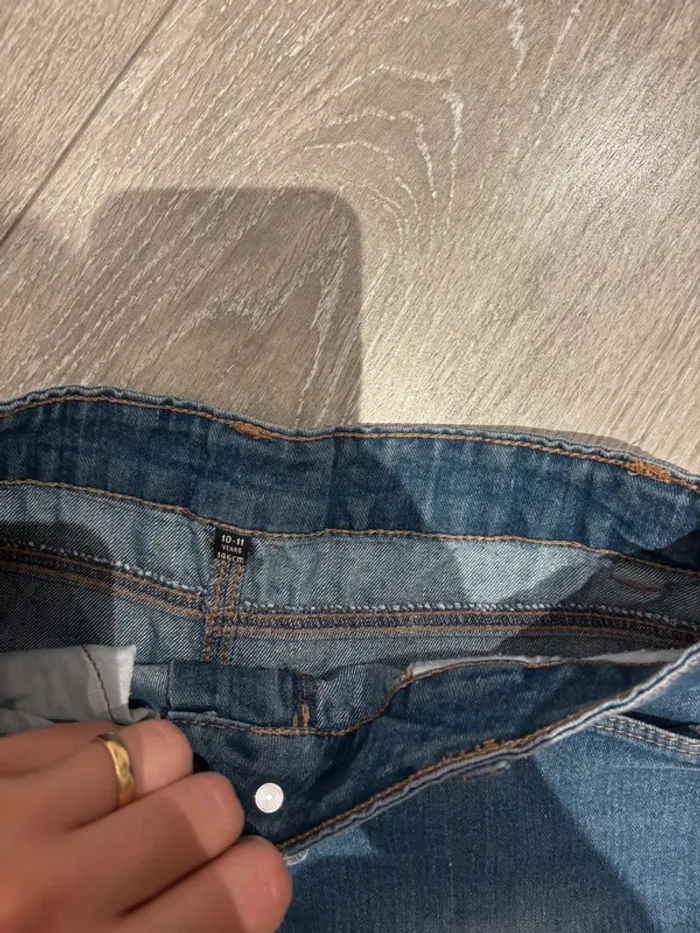 Short en jean 10/11 ans fille - photo numéro 2