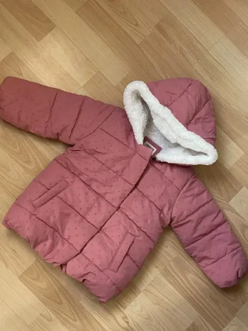 Manteau doudoune hiver fourrée 24mois Creeks