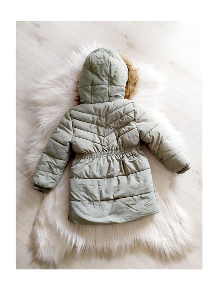 Anorak doudoune fille parka hiver à capuche pour fille 4 ans - photo numéro 2