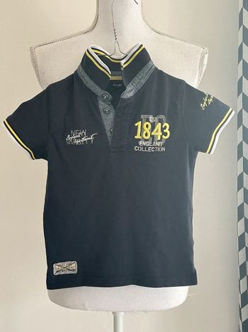 Kiabi Polo Enfant Marine Taille 5 Ans