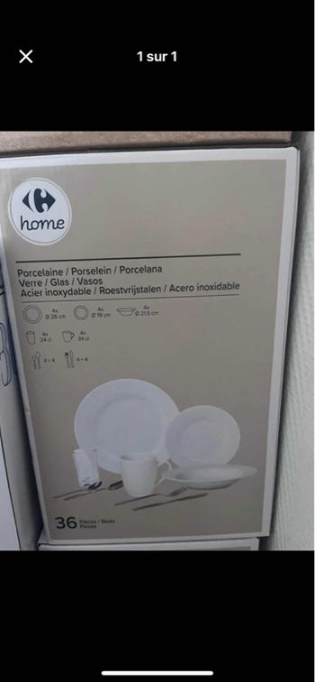 Service 36 pièces