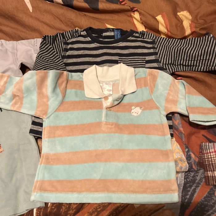 Lot 7 vêtements garçons 3 mois - photo numéro 4