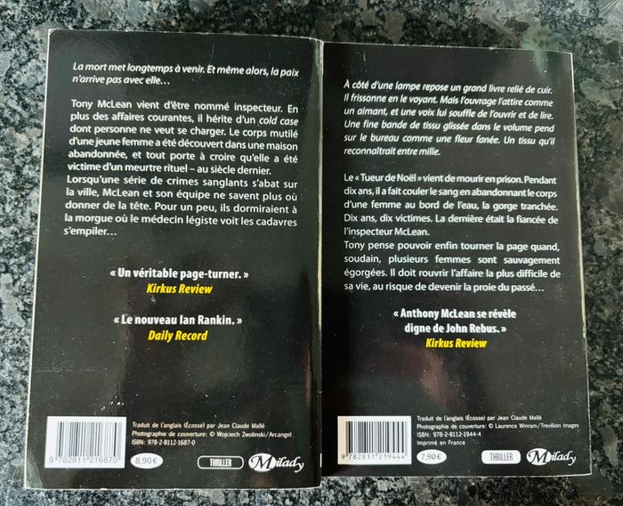 2 Livres policier de James Oswald - photo numéro 2