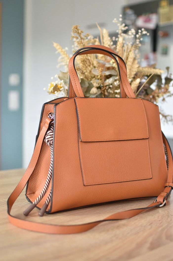 Sac à main marron
